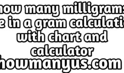 how many milligrams are in 1 g free conversion chart