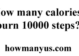How many calories burn 10000 steps? Best answer 2024