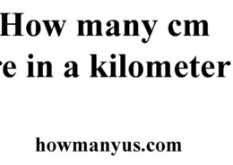 How many cm are in a kilometer? Best Answer 2024