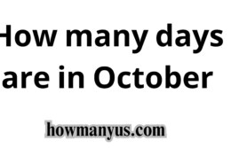 How many days are in October? Best Answer 2024.