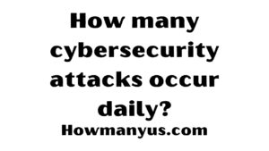 How many cybersecurity attacks occur daily?