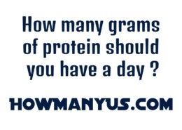 How many grams of protein should you have a day ? Best Answer 2024.