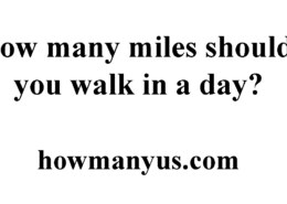 How many miles should you walk in a day?  Best Answer 2024