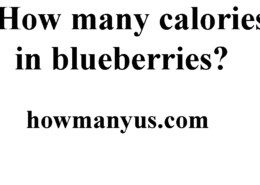 How many calories in blueberries?  Best Answer 2024