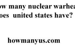 How many nuclear warheads does united states have? Best Answer  2024