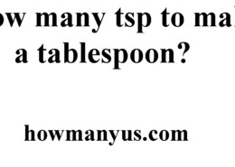 How many tsp to make a tablespoon? Best Answer 2024