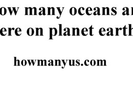 How many oceans are there on planet earth? Best Answer 2024