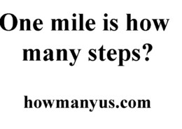 One mile is how many steps? Best Answer 2024