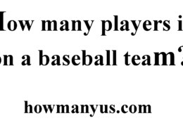How many players is on a baseball team? Best Answer 2024