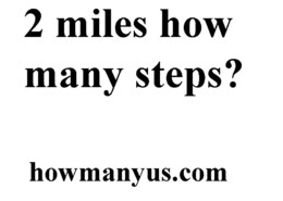 2 miles how many steps? Best Answer 2024