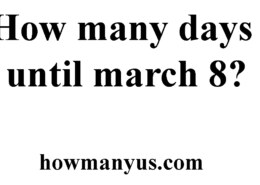 How many days until march 8? Best Answer 2024