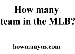 How many team in the MLB? Best Answer 2024